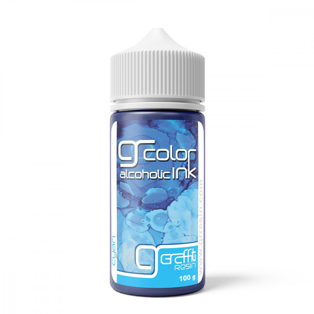 GRAFFITTI ALCHOHOLIC INK 100G BLUE-CYAN
