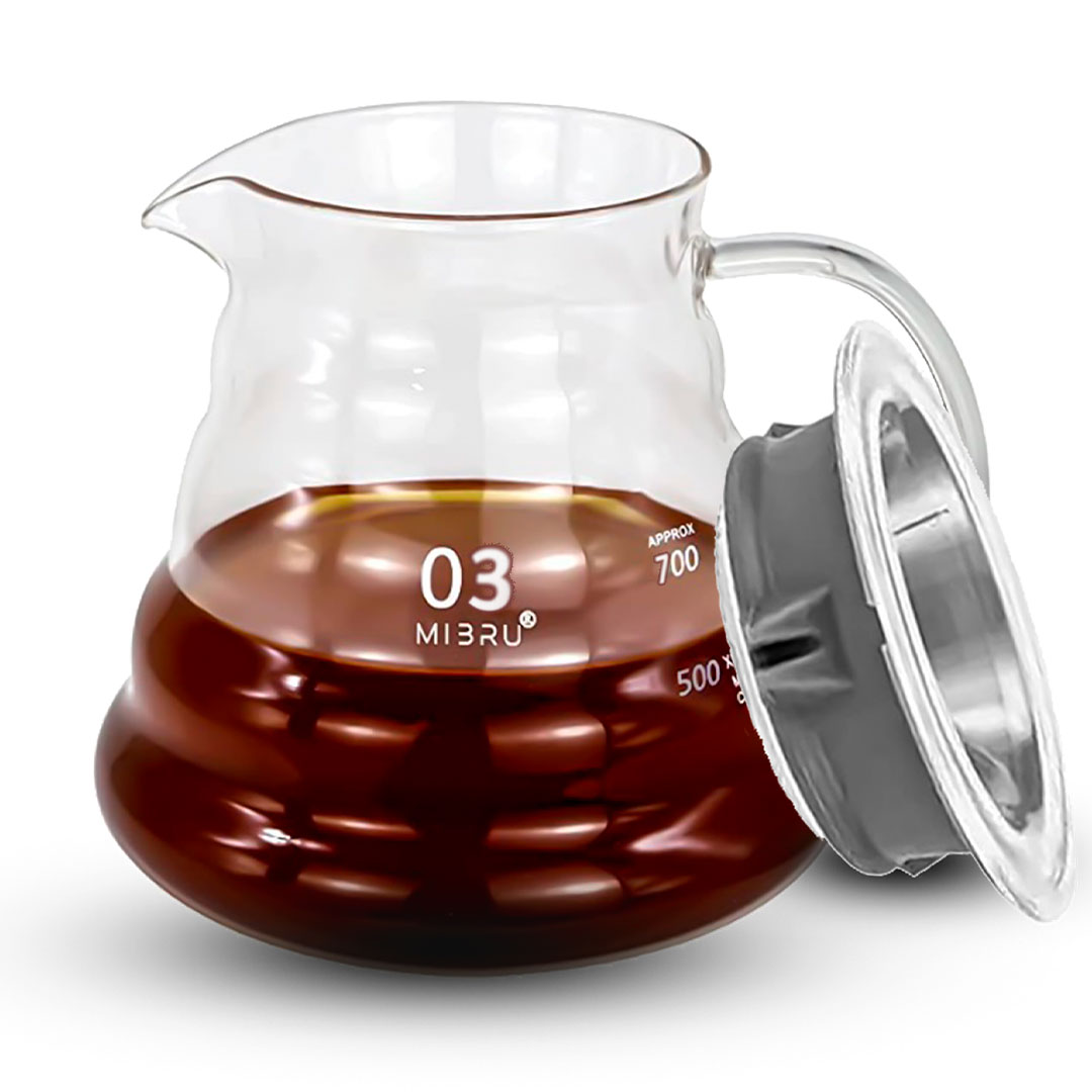 Coffee pot glass server 800ml 03