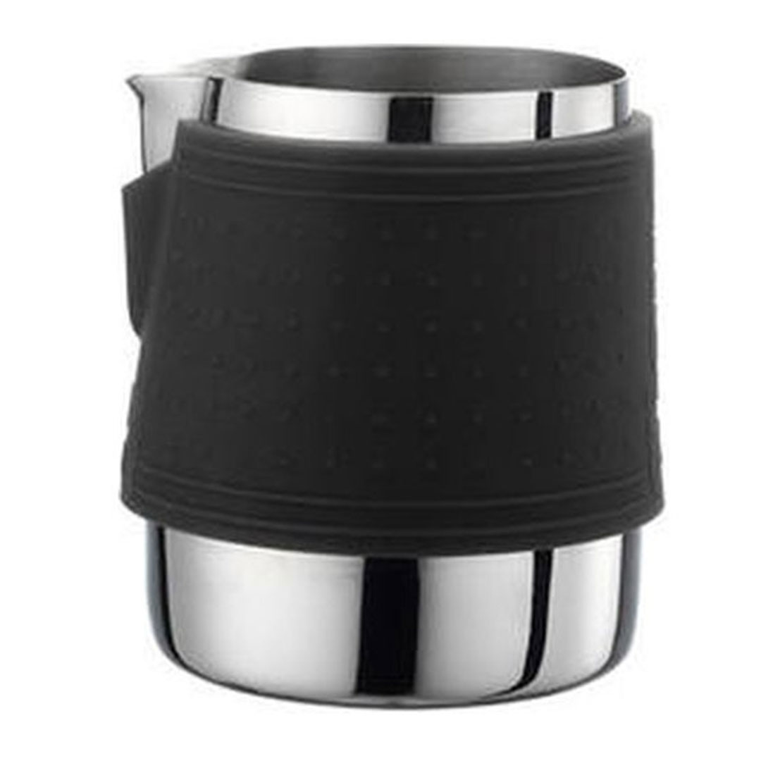 Coffee pitcher rubber holder black