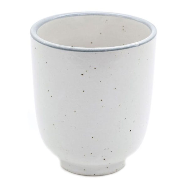 Coffee ceramic cup creamy snow yw-129 180ml