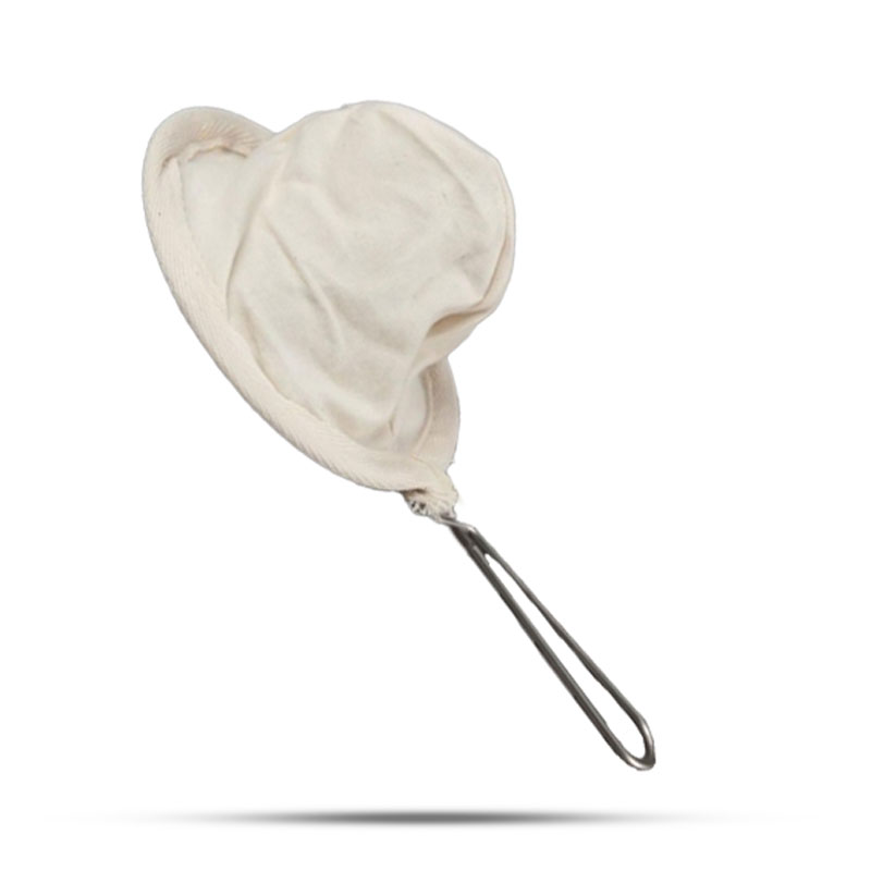 Coffee and tea fabric filter with handle-KR010478