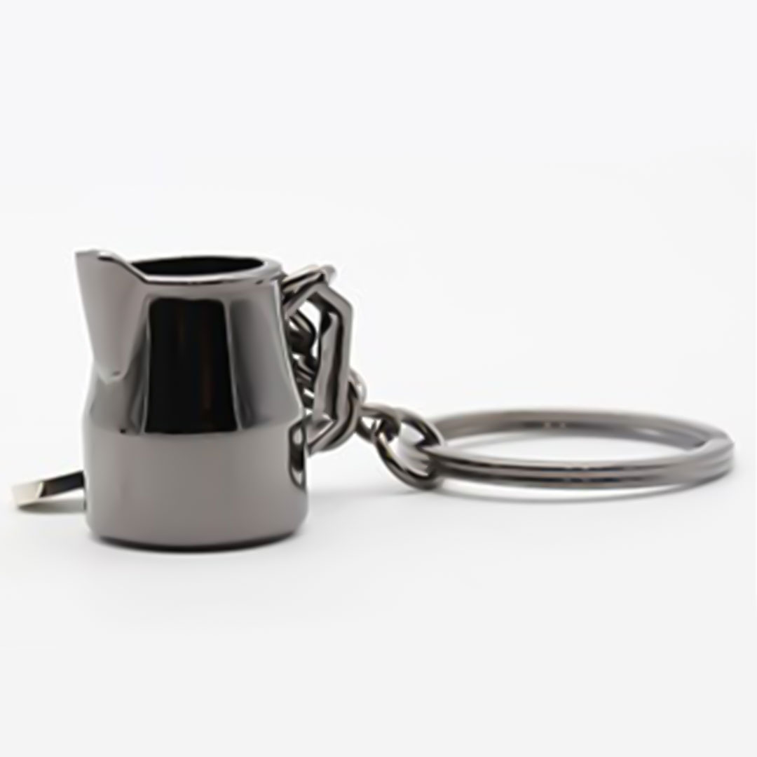 Coffee keychain pitcher