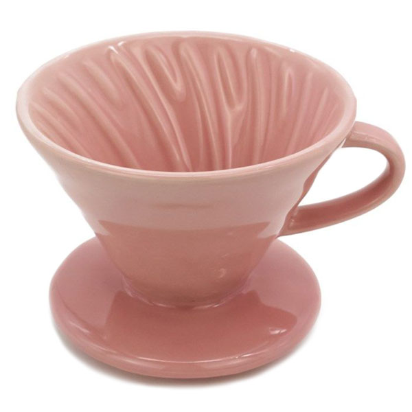 Coffee ceramic dripper v02 1-4 cups pink