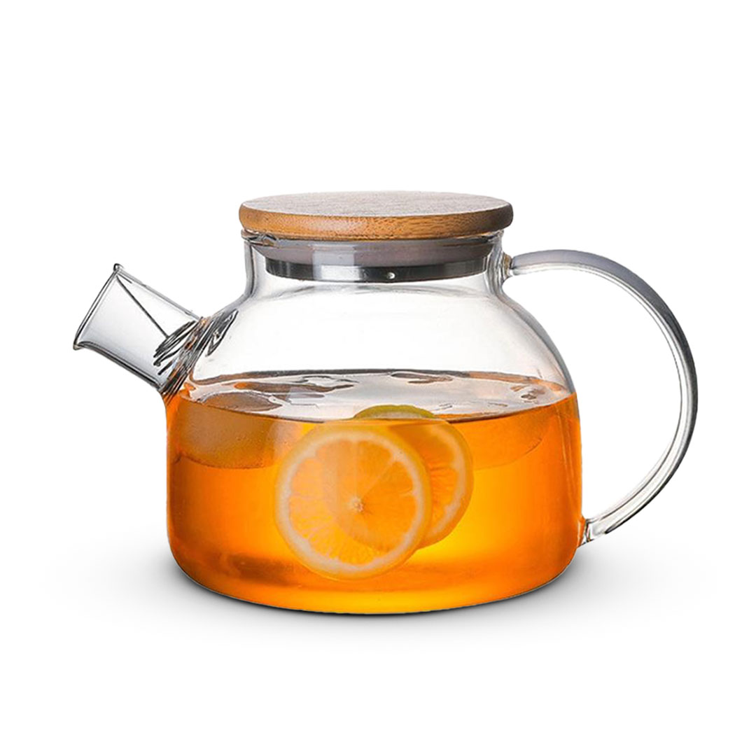 Coffee tea herbal drinks glass pot 1000ml