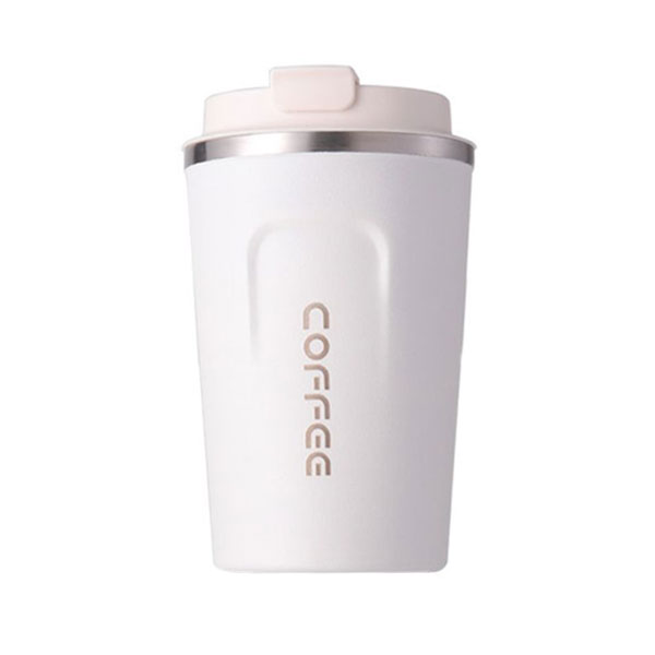 Coffee thermo cup ss304 510ml white