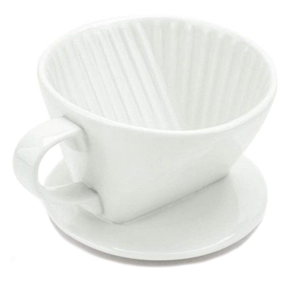 Coffee ceramic dripper 2-4 cups u102 white