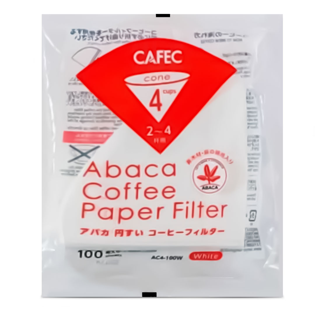 Cafec paper filter v60 02 white100pcs 