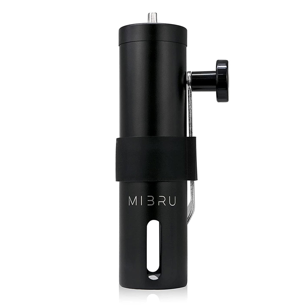 Coffee manual grinder ss304 black-with ruber holder