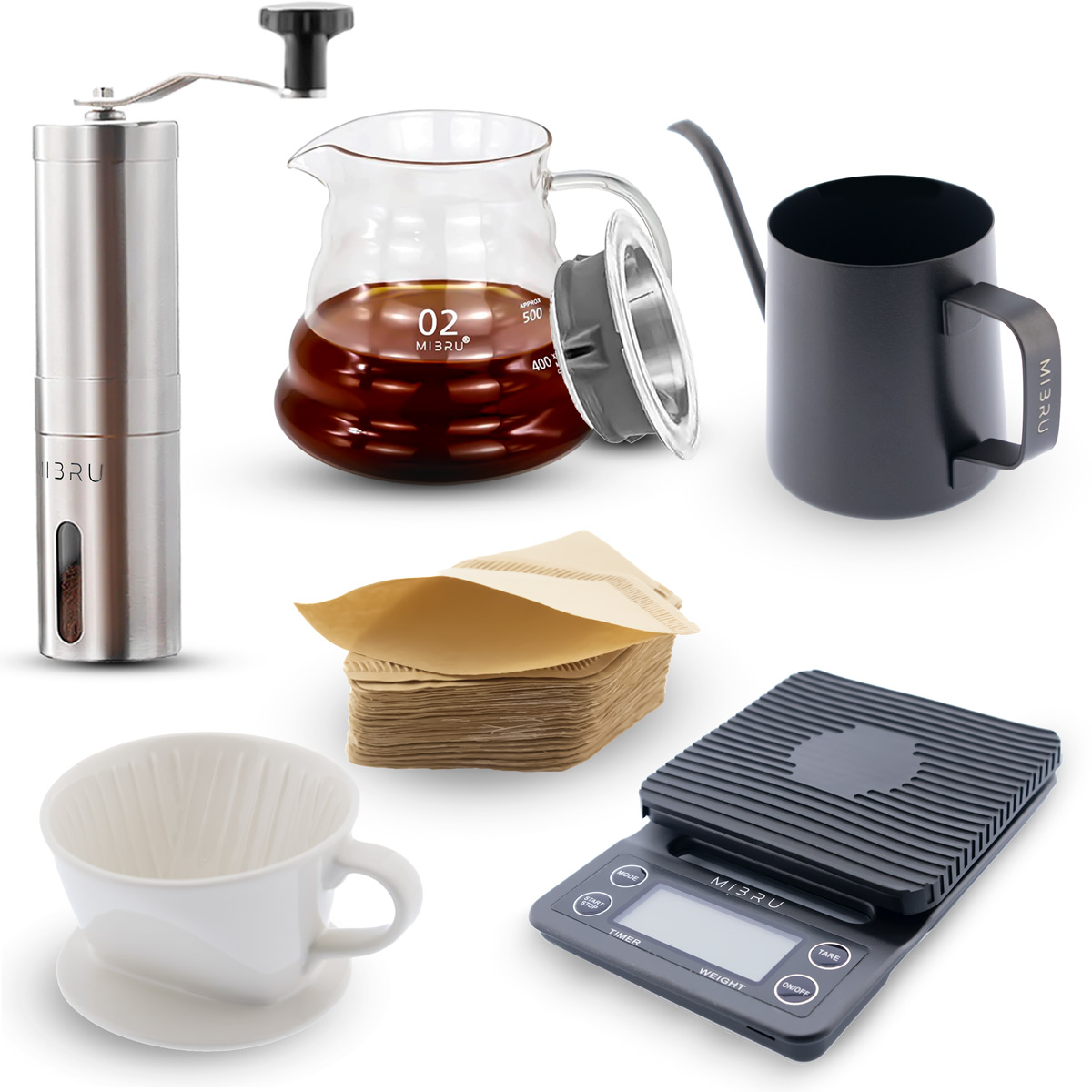 Drip coffee maker set 6 in 1