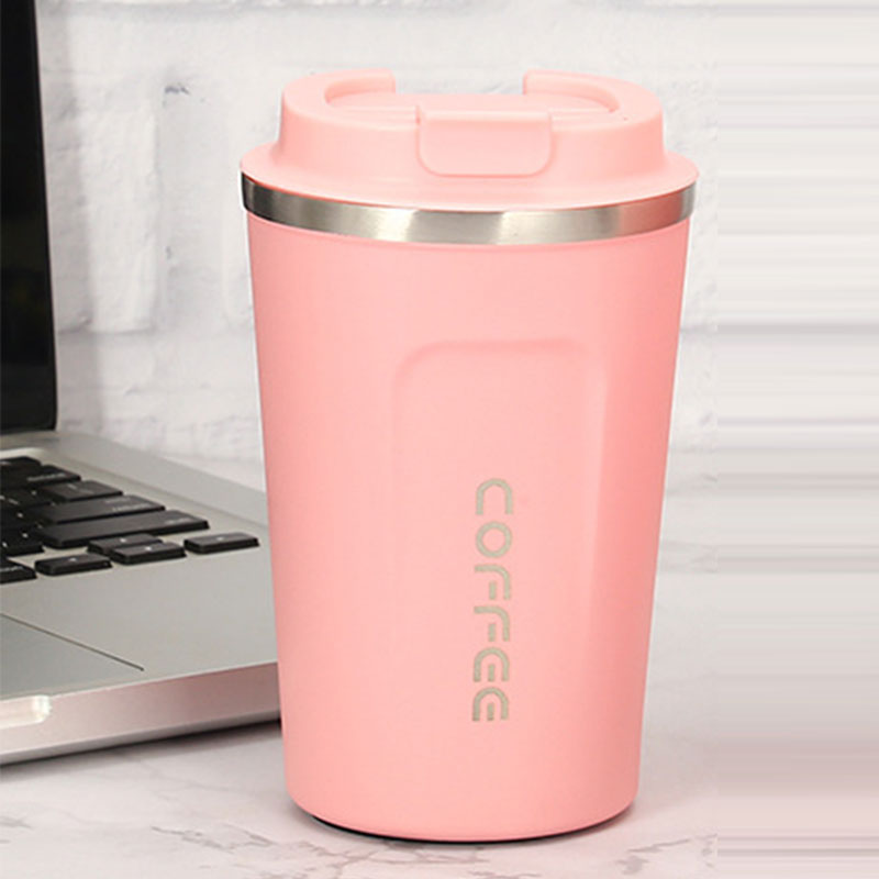 Coffee thermo cup ss304 510ml pink