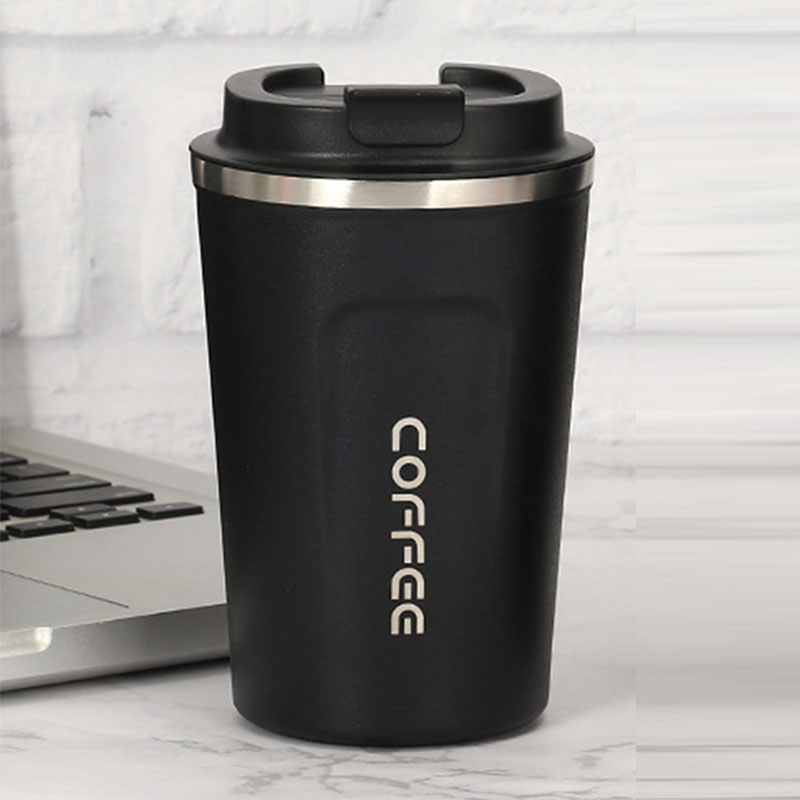 Coffee thermo cup ss304 510ml black