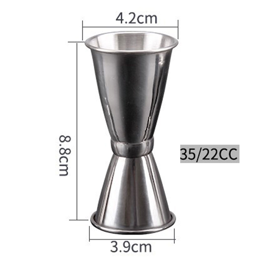 Mesure cup stainless steel 22-35ml