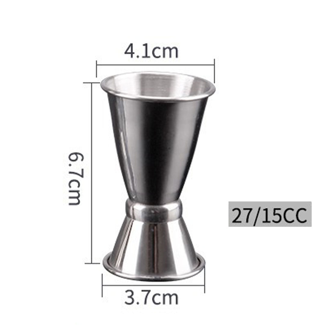 Mesure cup stainless steel 15-27ml