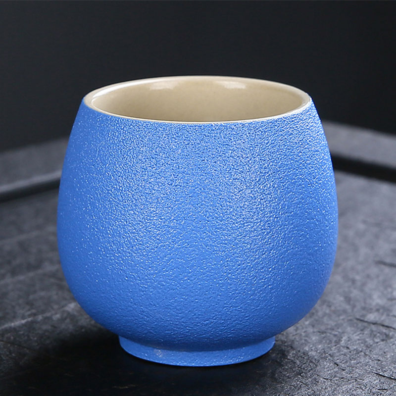 Coffee ceramic cup f399 blue