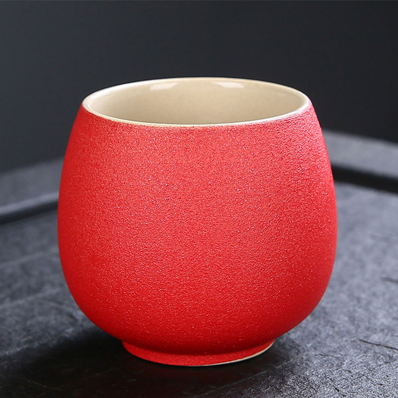 Coffee ceramic cup f398 red