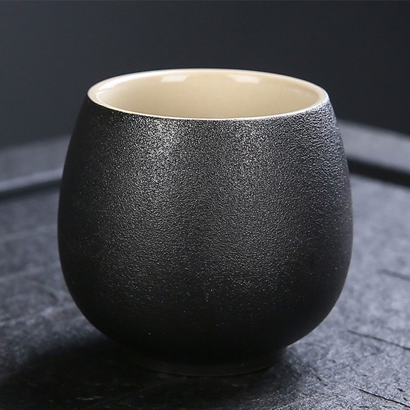 Coffee ceramic cup f400 black
