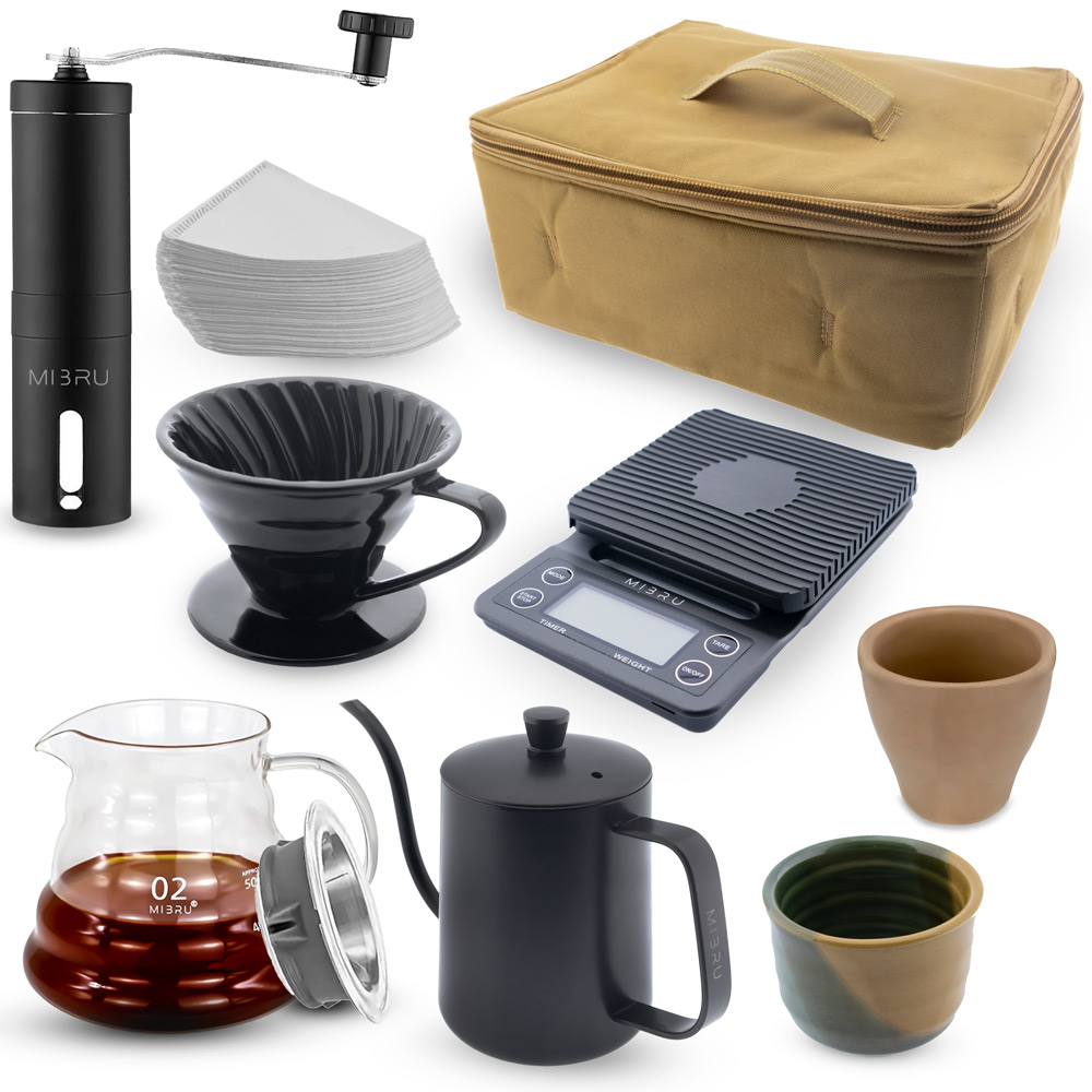 Drip coffee maker set 9 in 1 with big bag