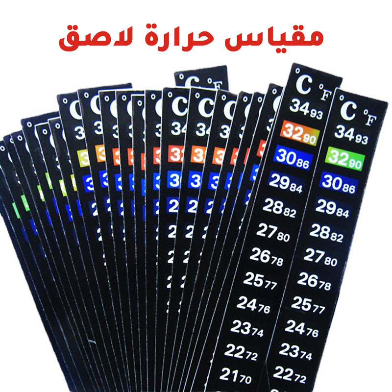 ميزان حرارة طولي لاصق متعدد الاستخدامات-KR012201