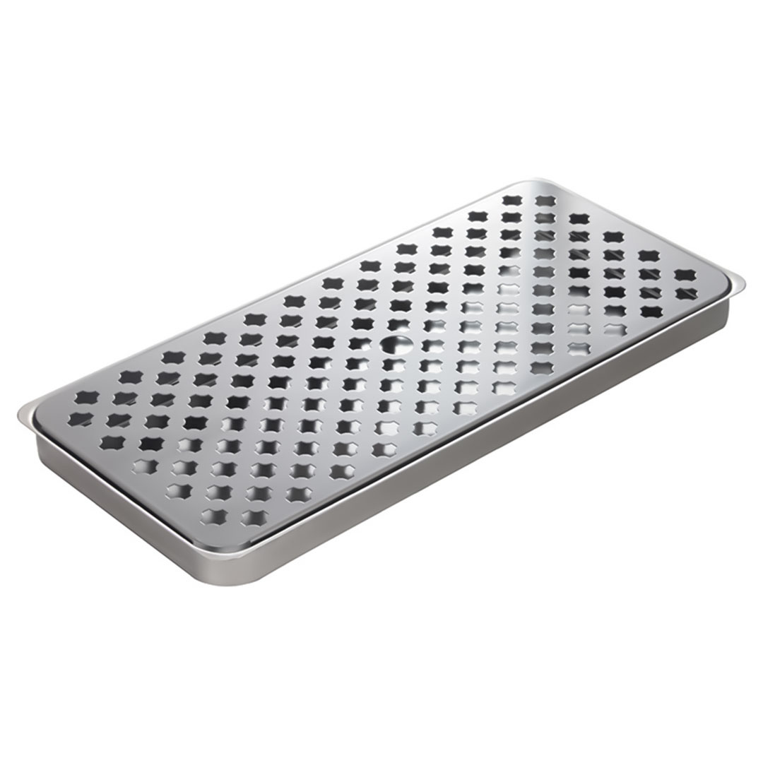 Coffee stainless steel tray base f-463
