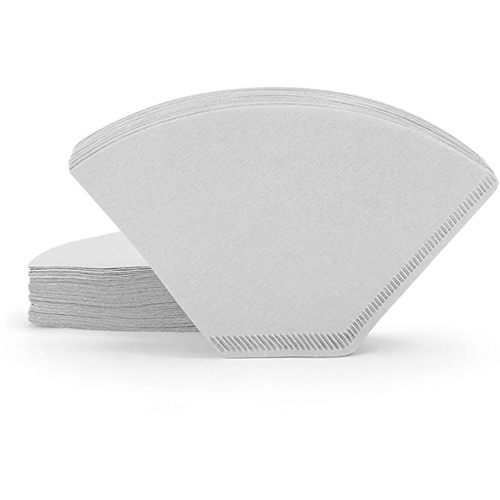 Coffee filter U102 white 1-4cups 100pcs set-KR012340