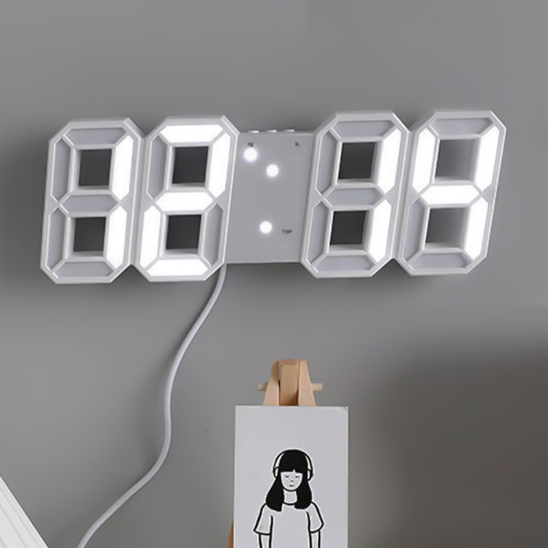 Digital LED alarm clock