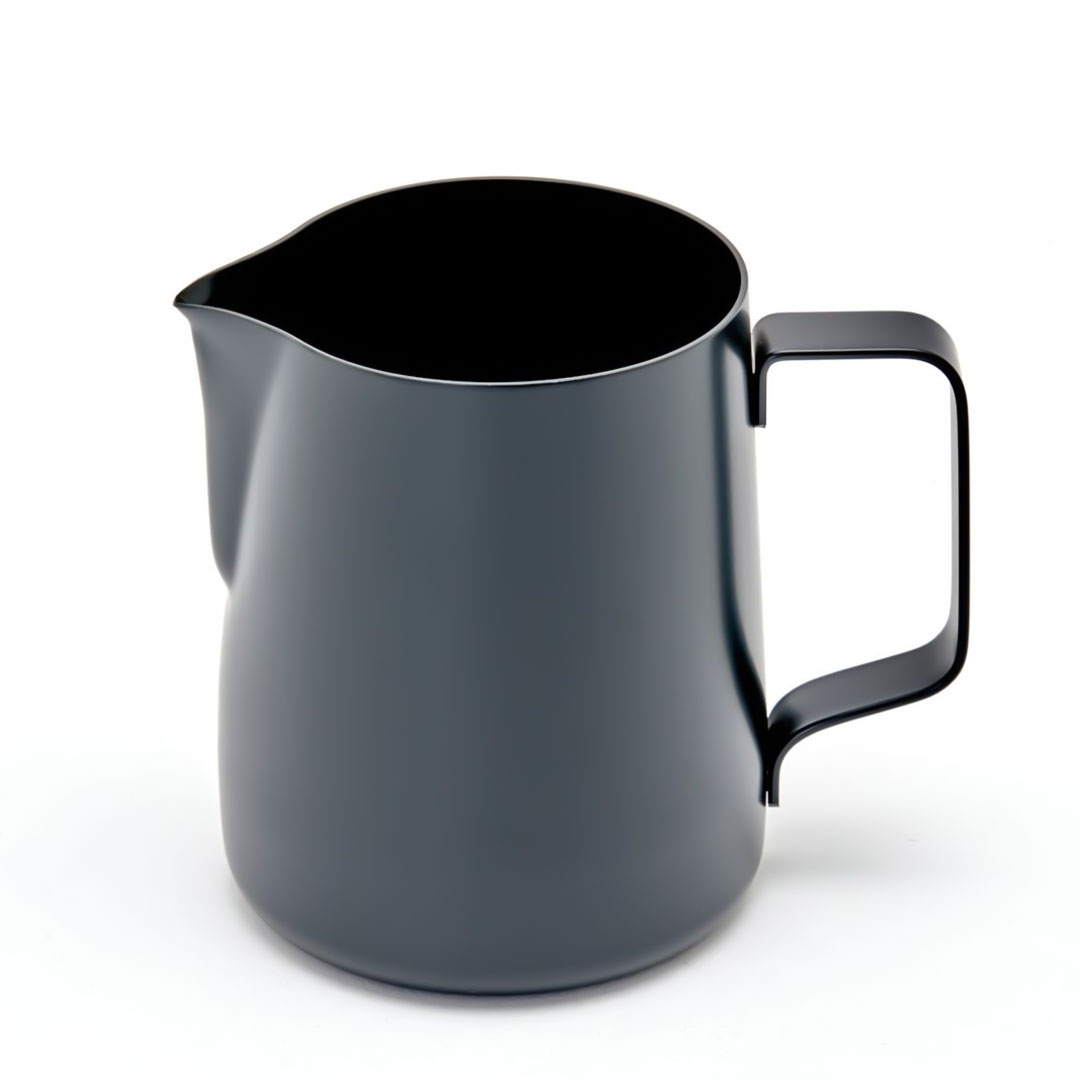 راينو ابريق تبخير حليب ستيلث 20 OZ/600ML اسود-KR012447