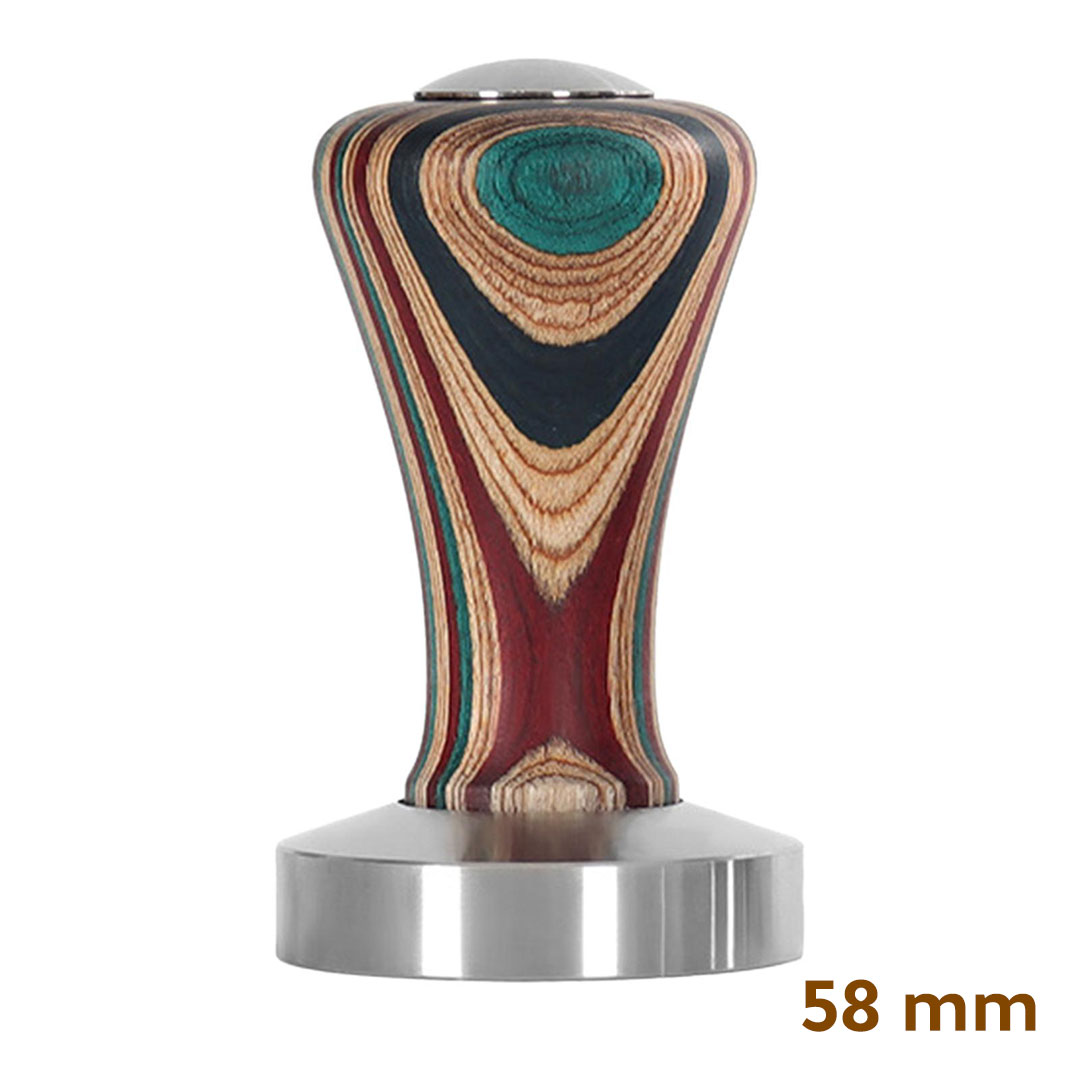 Coffee tamper color wood 58mm-KR012475