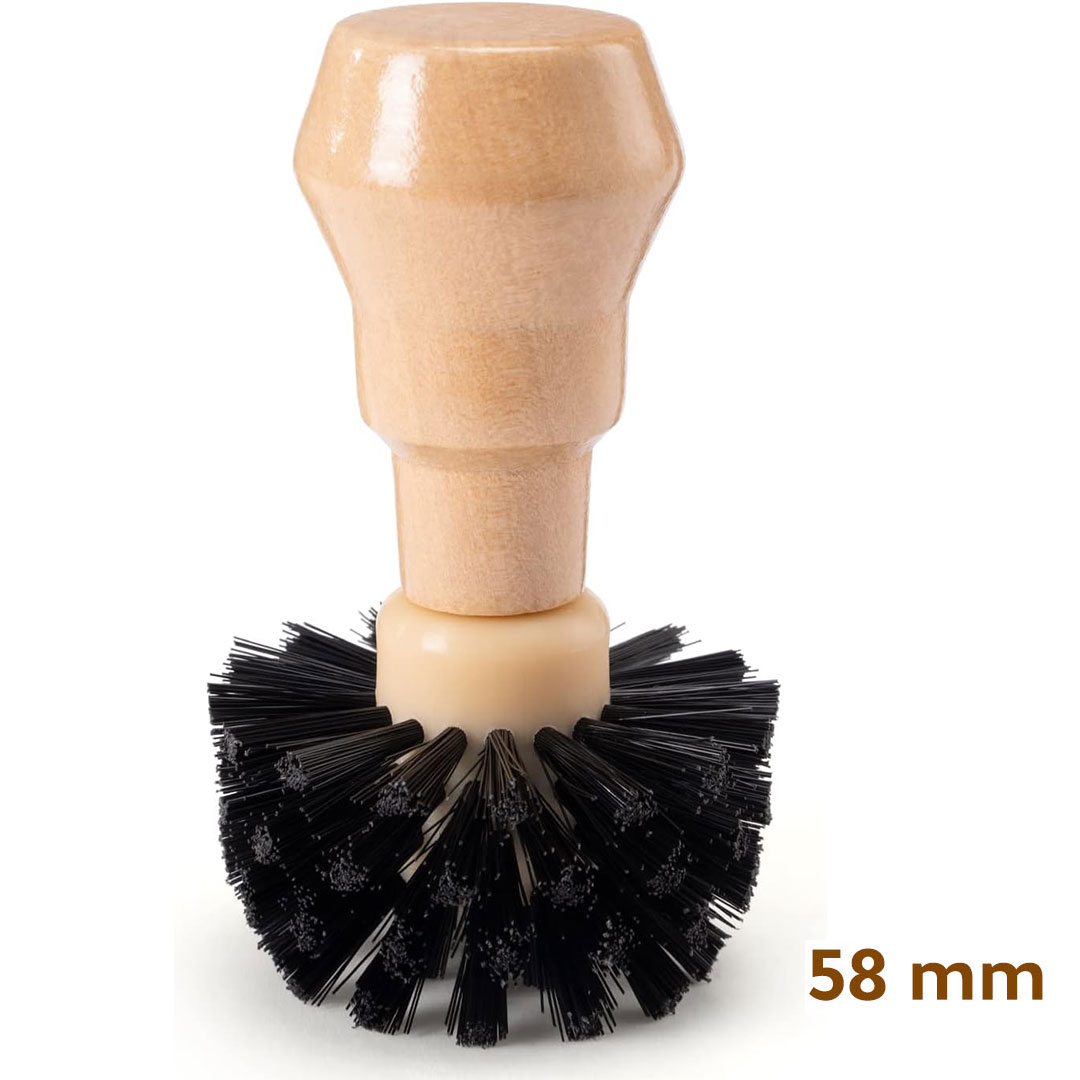 Coffee portafilter cleaning brush 58mm-KR012479