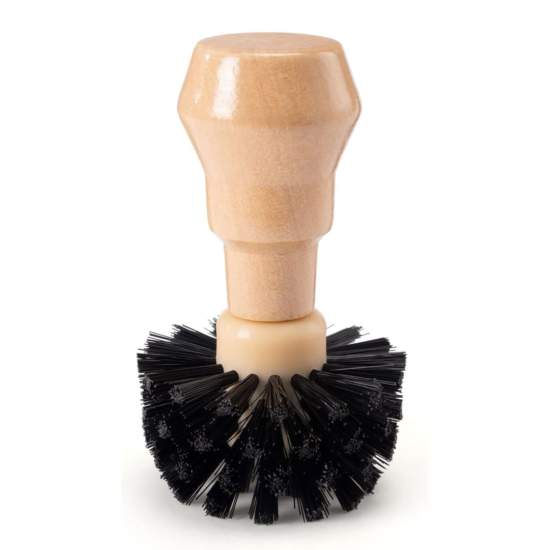 Coffee portafilter cleaning brush multi-size