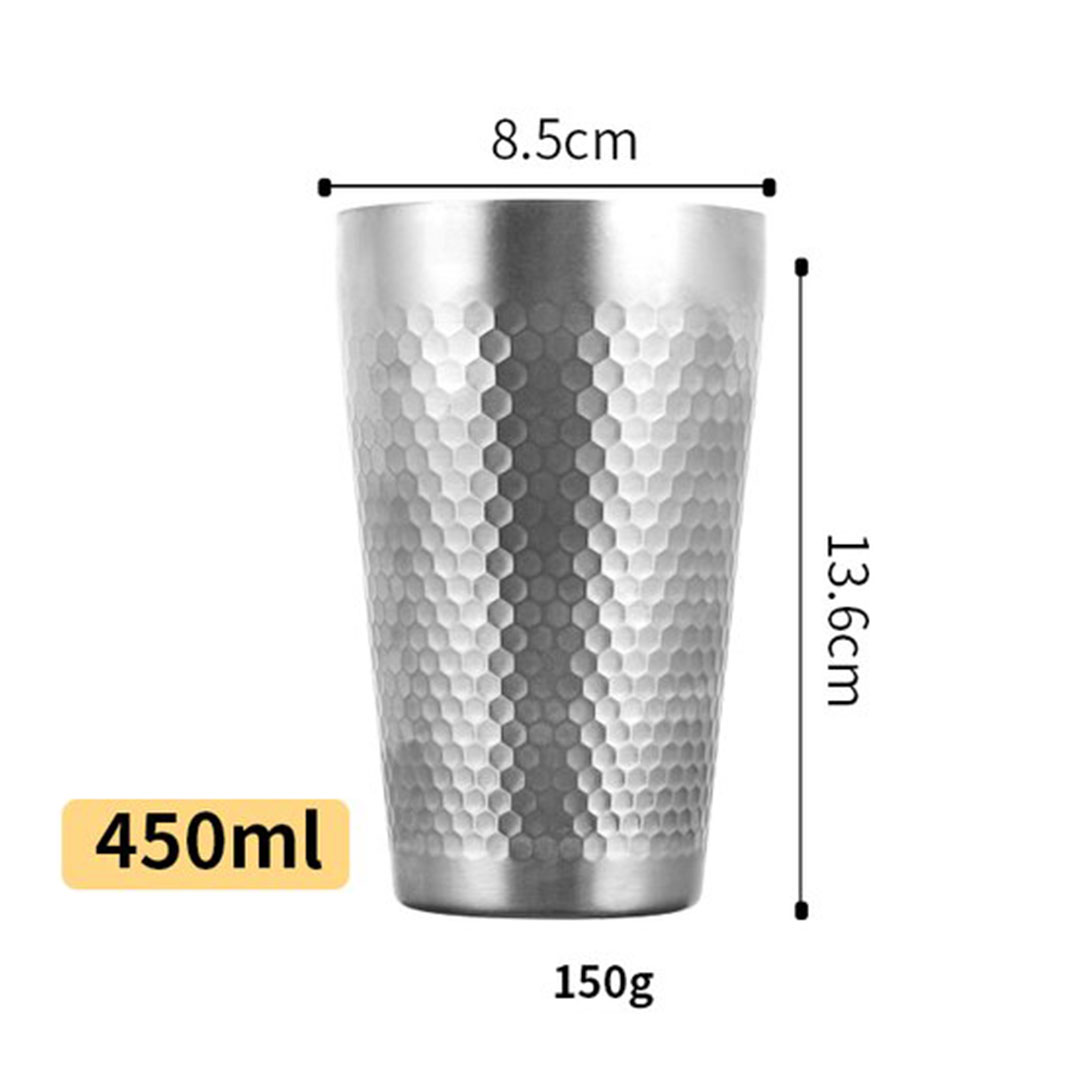 Coffee cup vacuum stainless steel 450ml-KR012640
