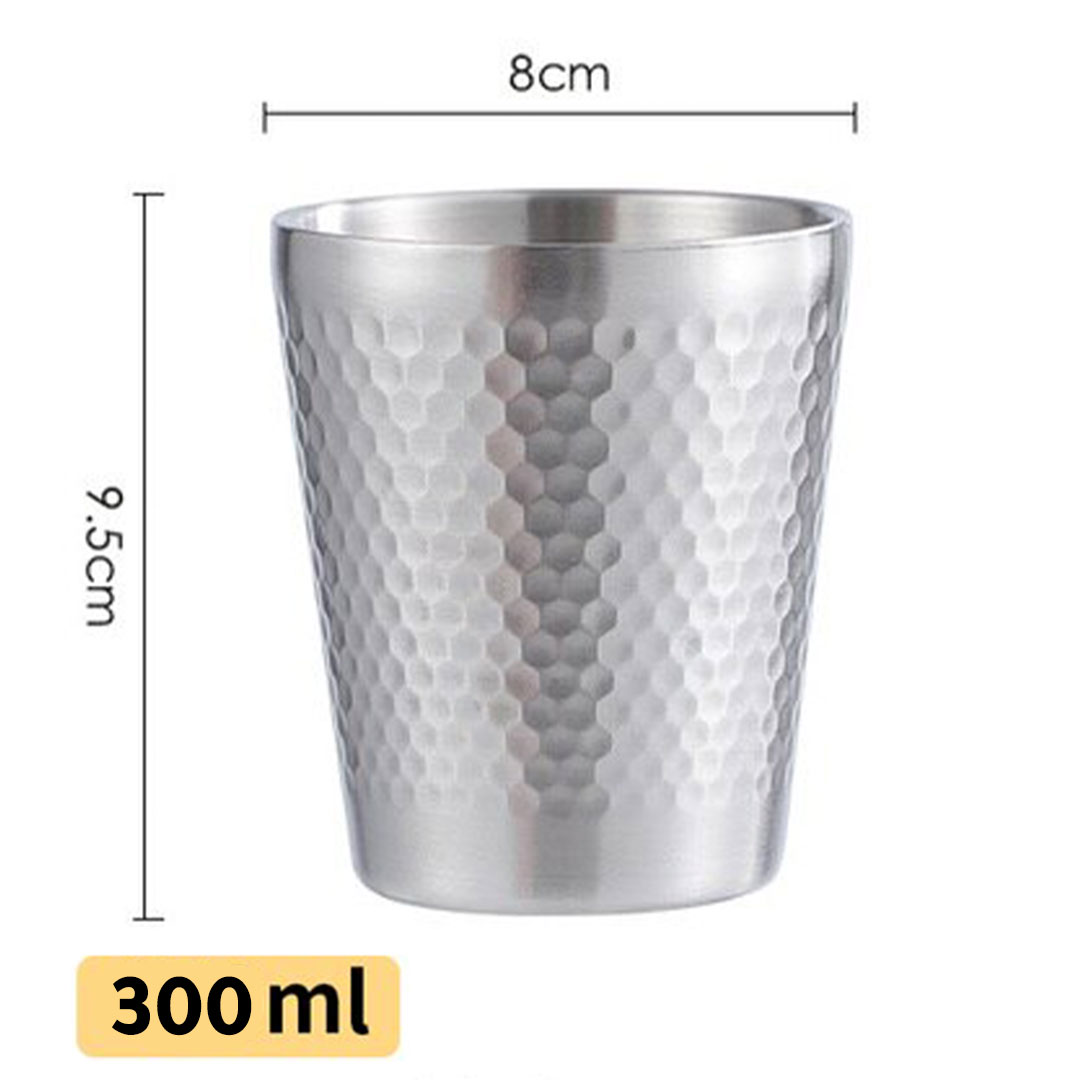 Coffee cup vacuum stainless steel 300ml-KR012641