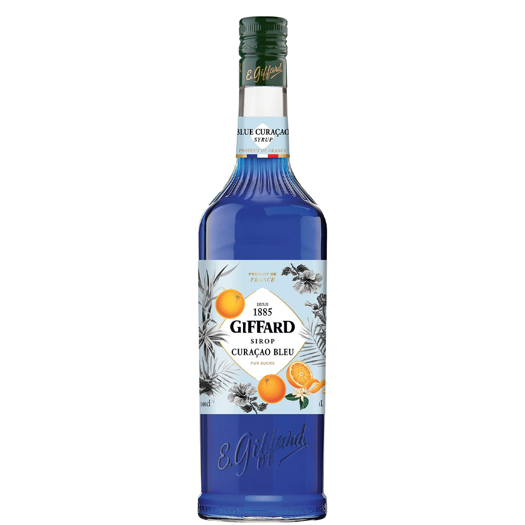 GIFFARD SYRUP BLUE CURACAO 1L-KR012693