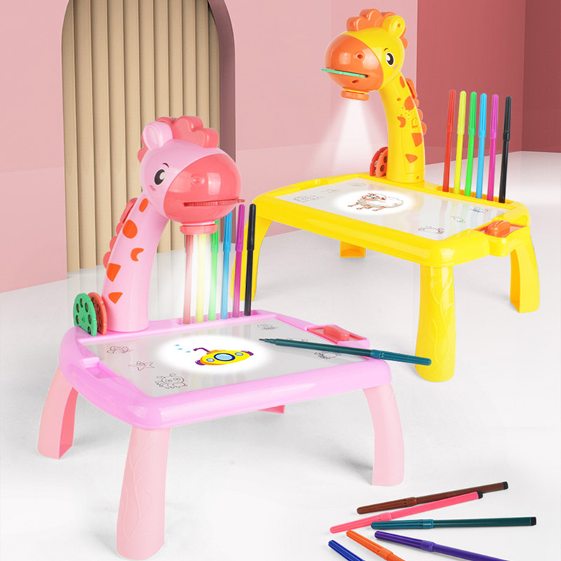 kids coloring projector table G-842