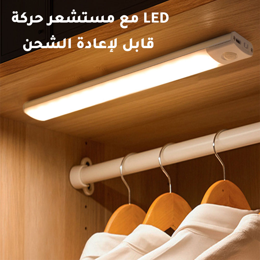 Light rechargeable with motion sensor 20cm