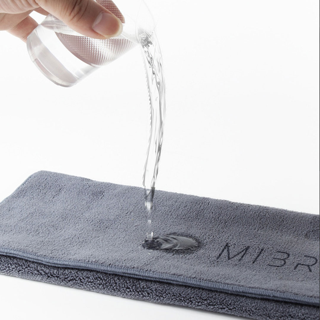 Coffee microfiber tissue towel 30x30cm from mibru G-1043