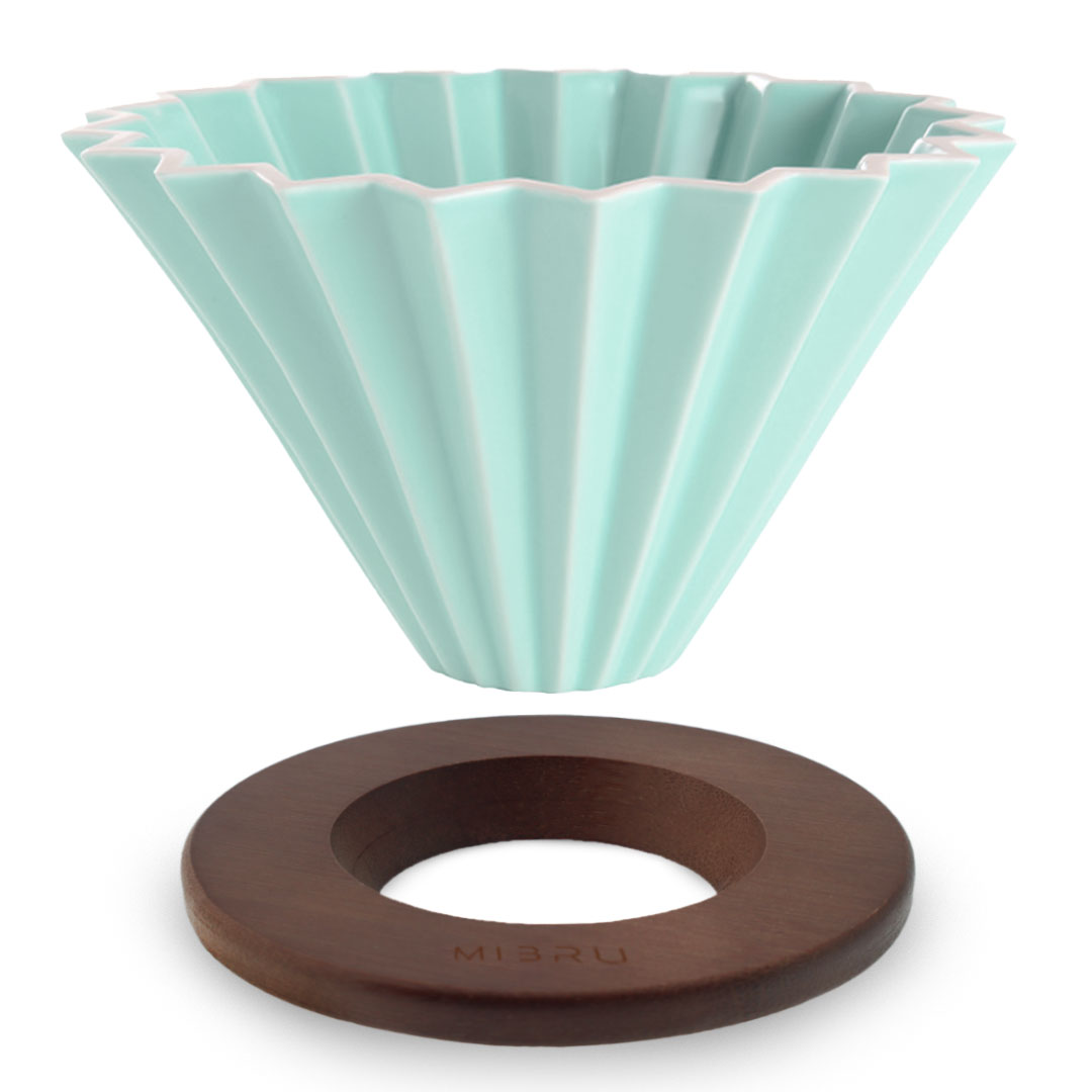 Coffee ciramic dripper zigzag v01 1-2 cups sky blue