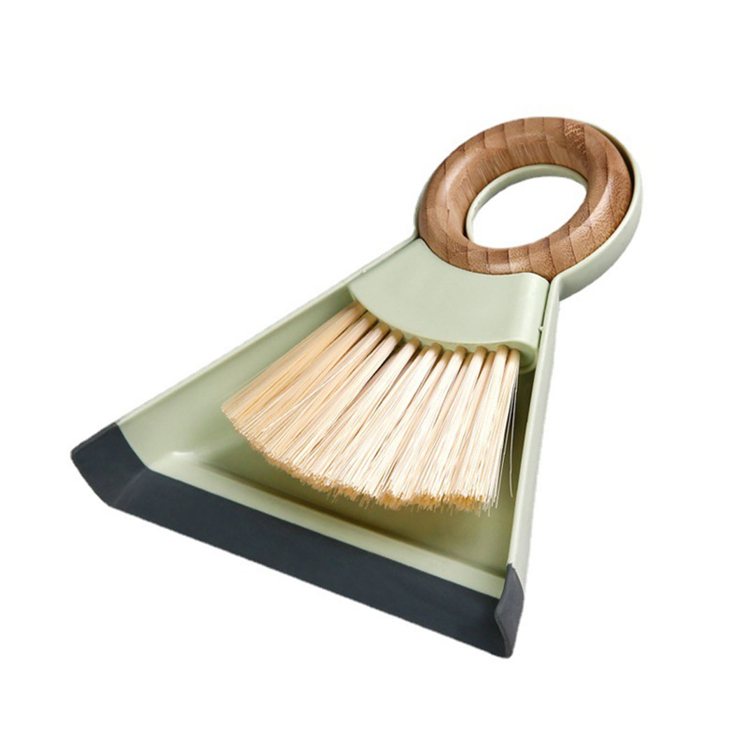 Coffee table cleaning brush wooden ring G-1218