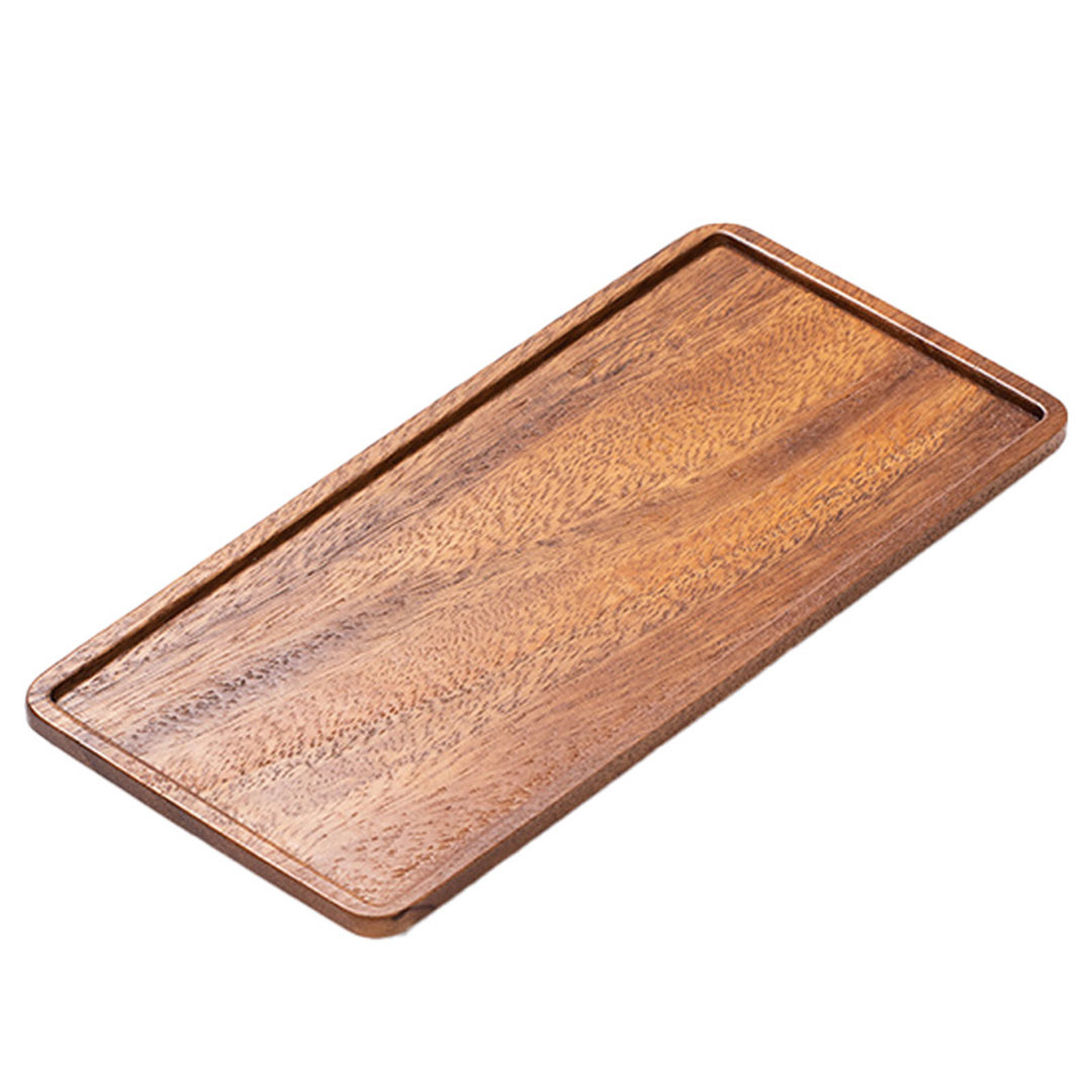 Coffee wood serving tray 30x12x1.2cm G-1329