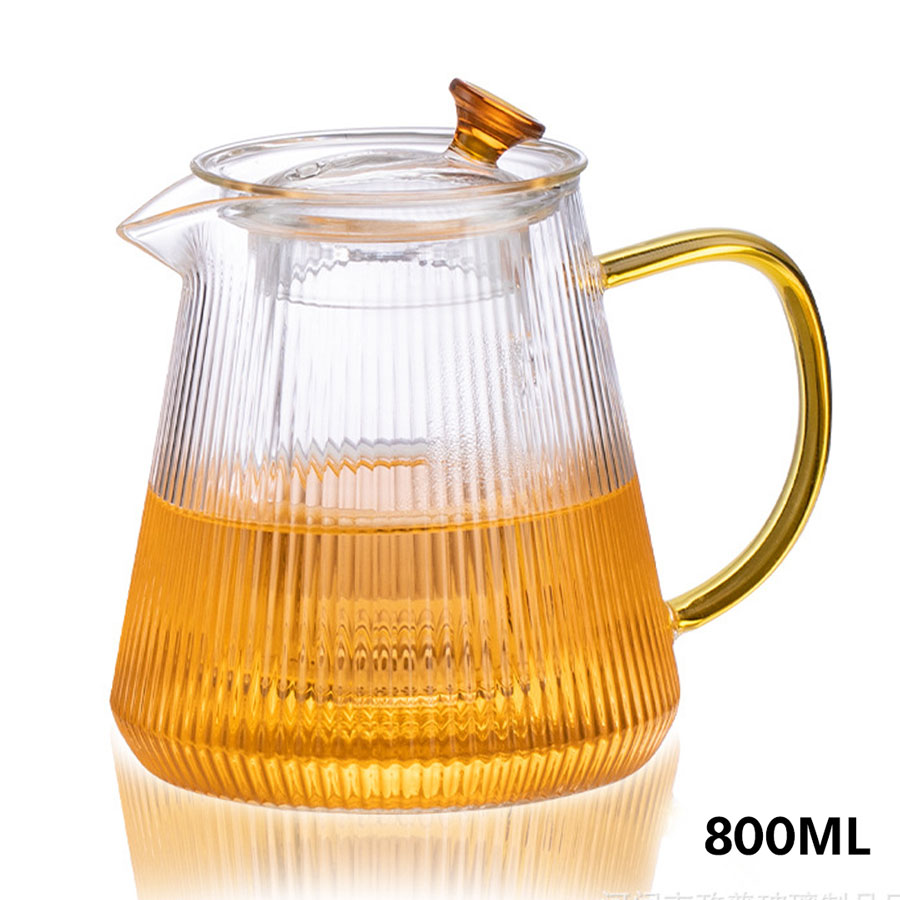 Tea and herbal glass jug 800ml G-1377