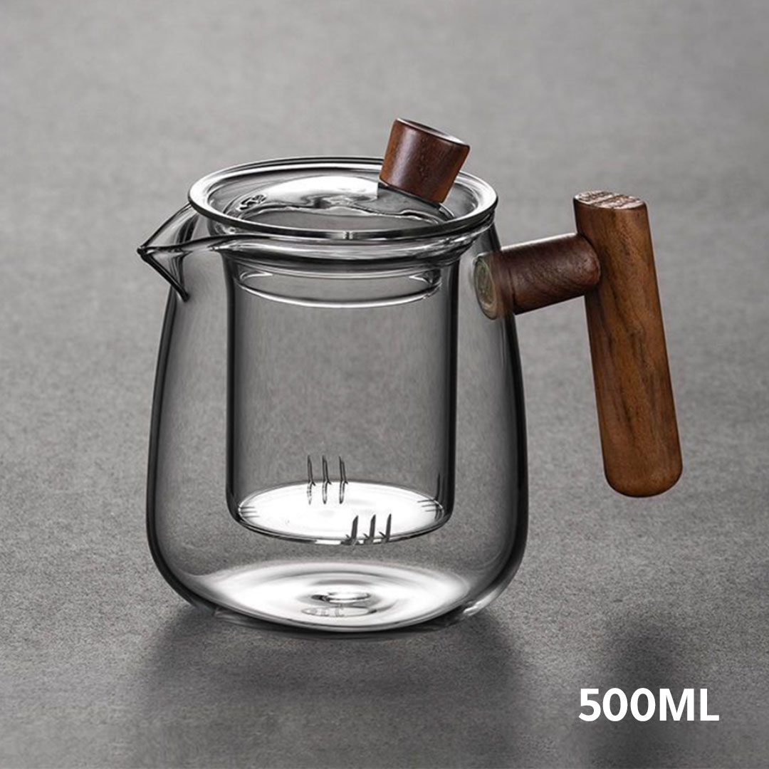 Tea and herbal glass jug 500ml G-1388