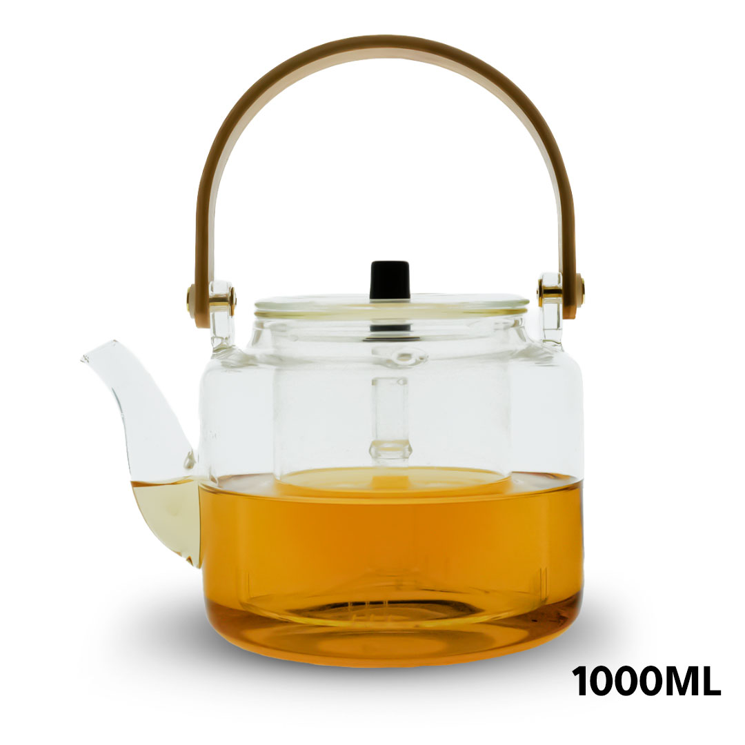Tea and herbal glass jug 1000ml G-1392