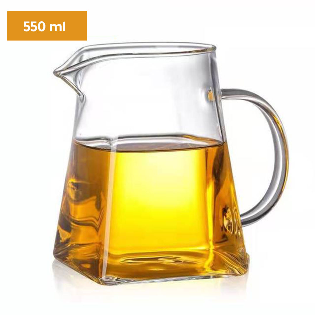 Coffee and tea glass server 550ml G-1397