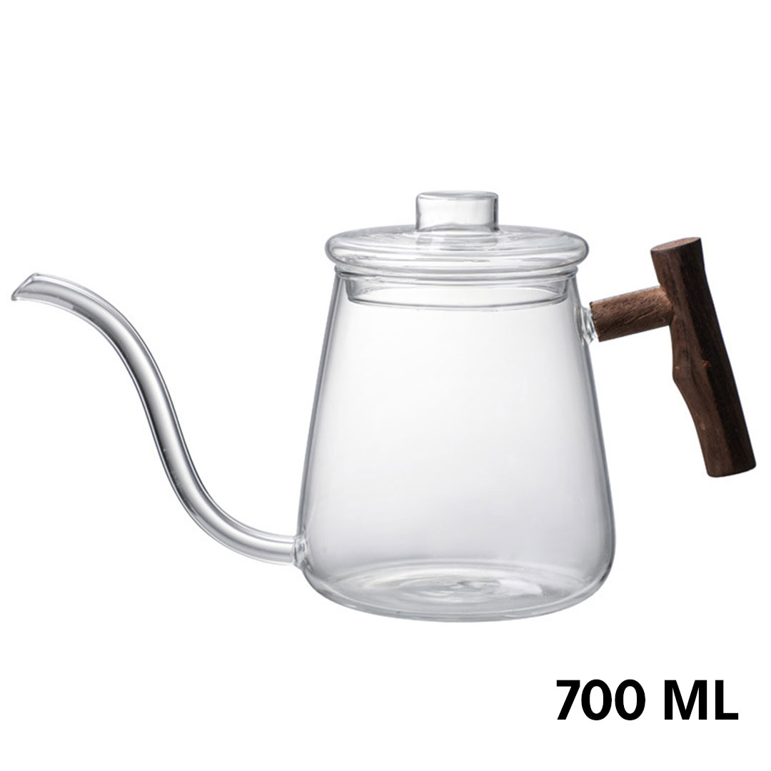 Coffee drip pot glass 700ml G-1407