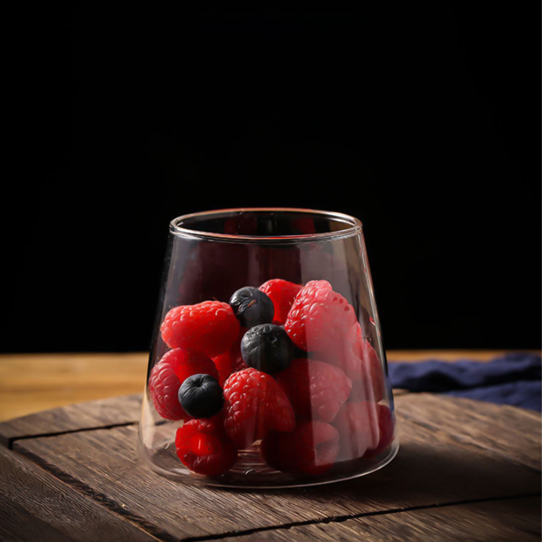 Glass pot for sweets 360ml G-1411