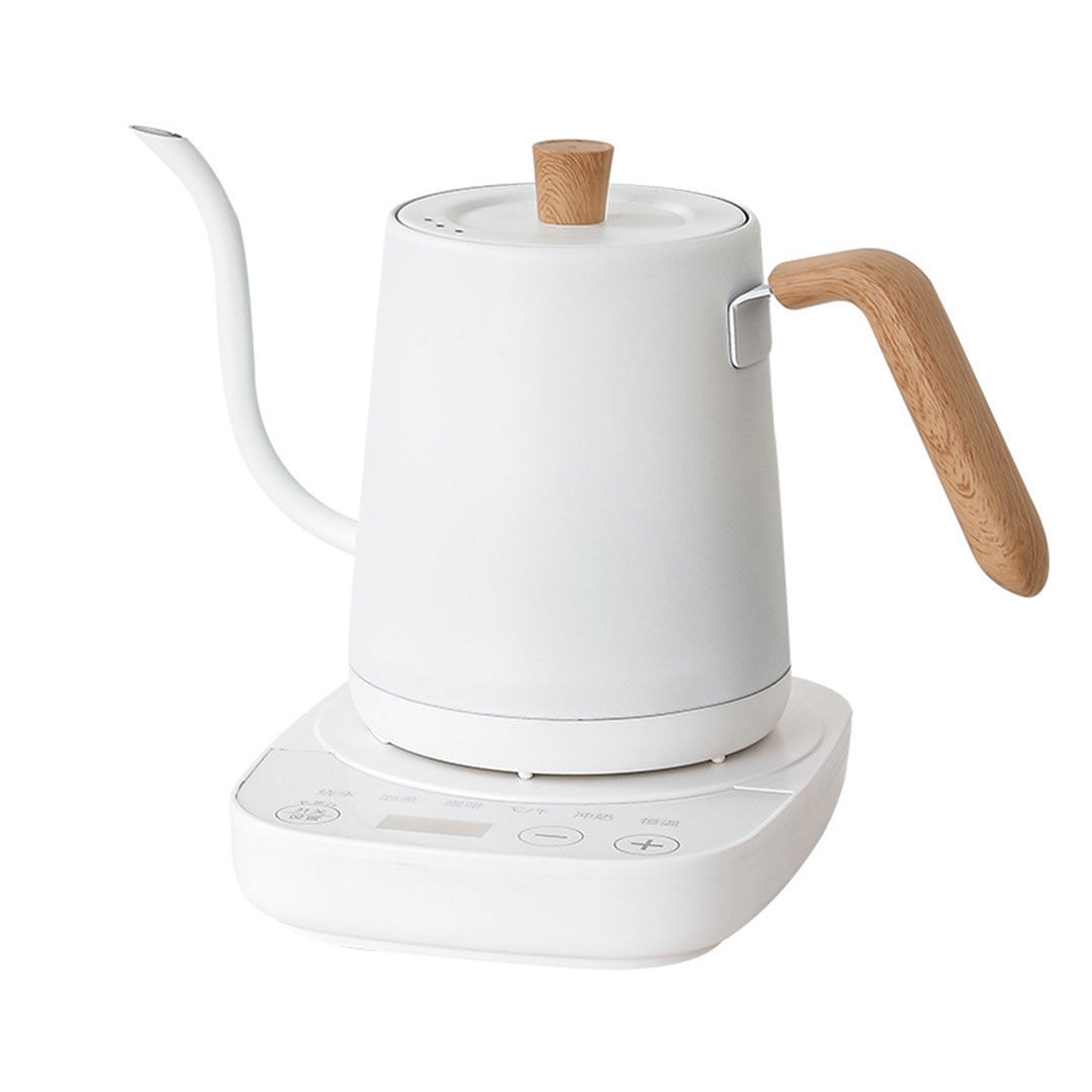 Coffee electric kettle drip pot with thermo control white H-263