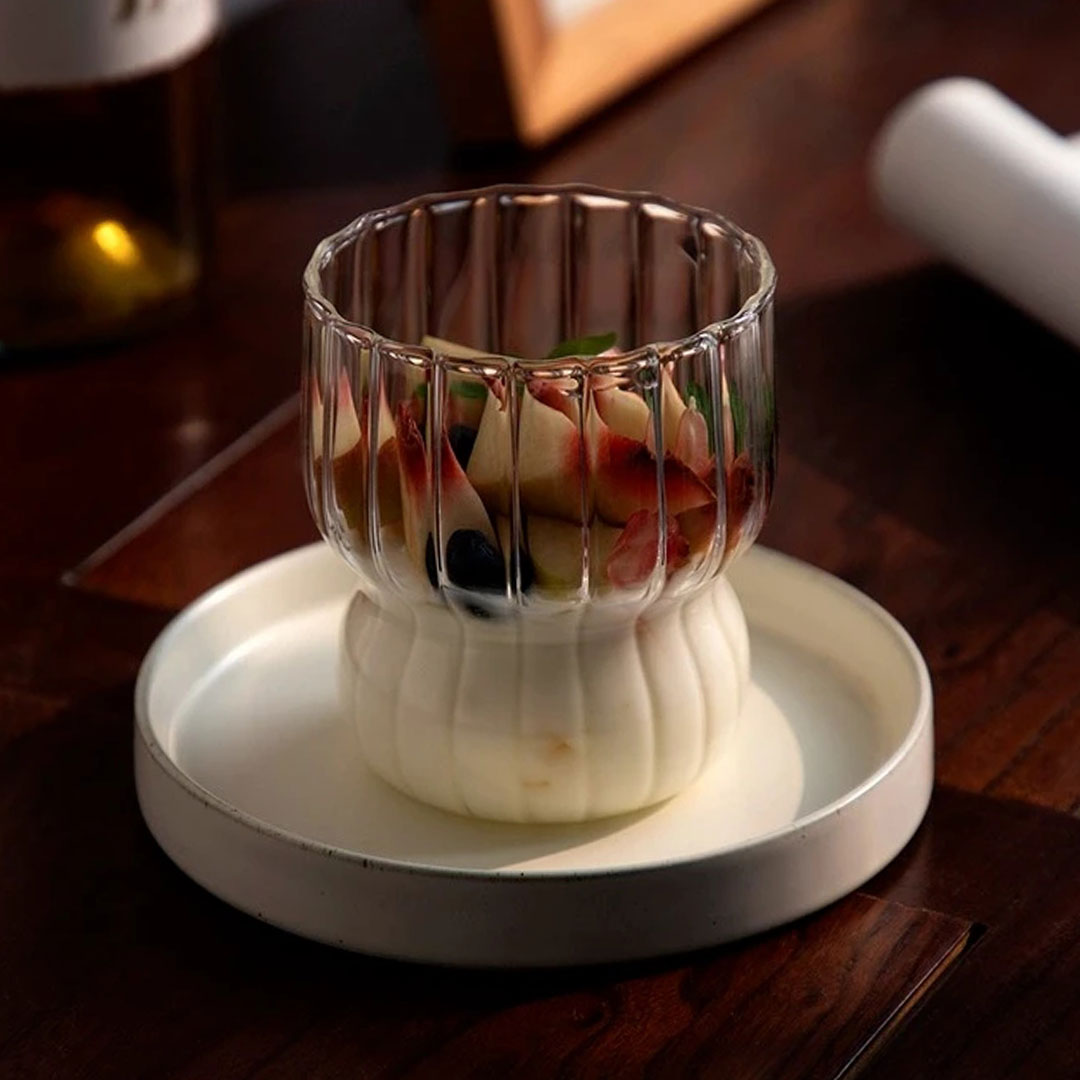 Coffee glass cup G1412