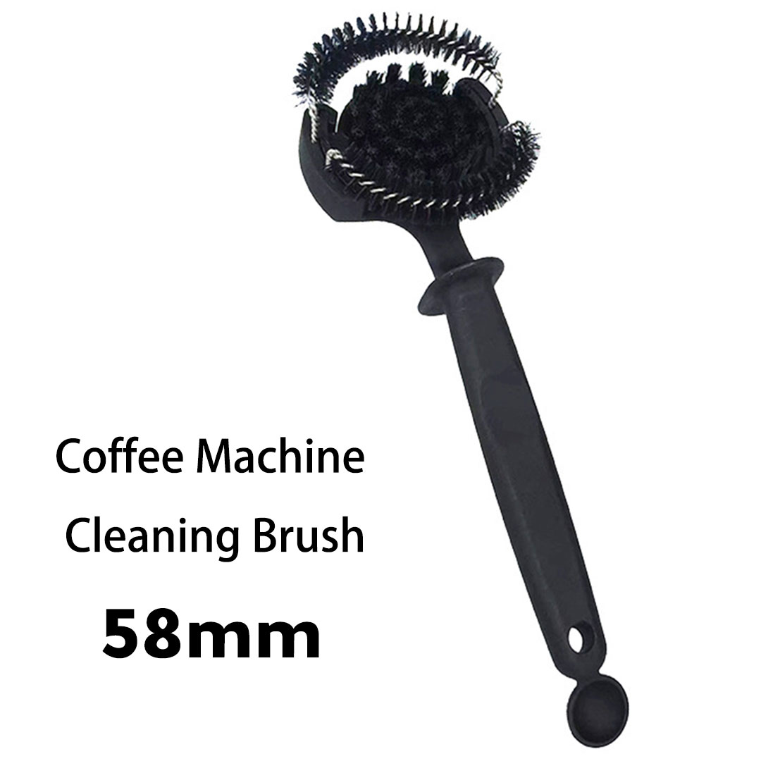 Coffee grouphead brush cleaning tool black 58mm H-589