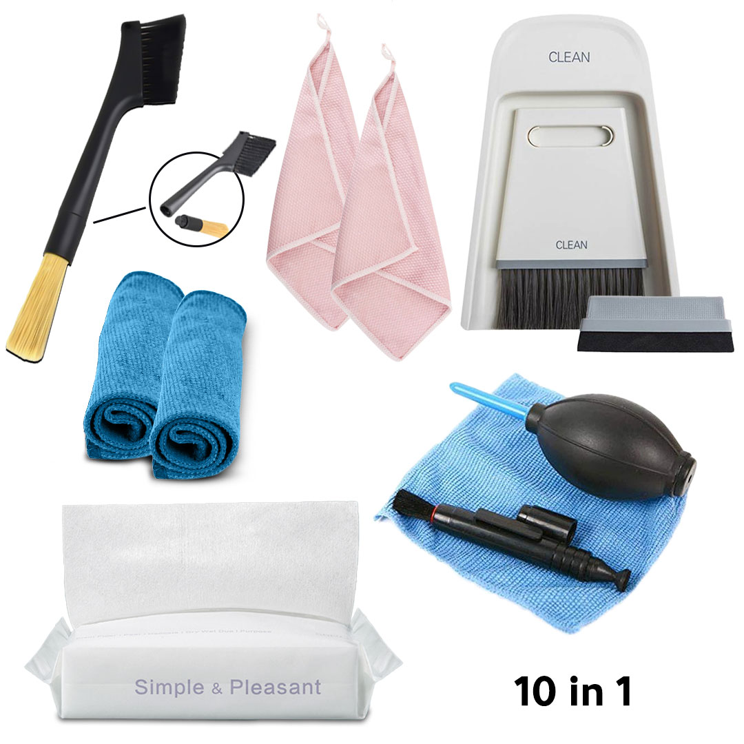 Specialty coffee tools cleaning set