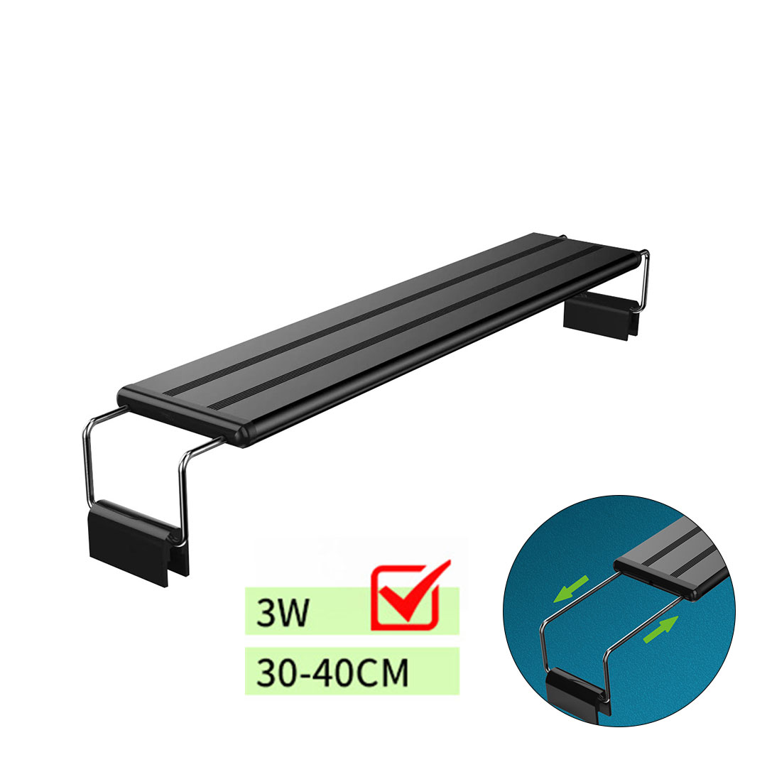 Aquarium Multi-color LED Light 3W 30-40cm