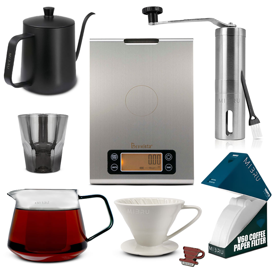 Drip Coffee Maker set 02 with Brewesta Scale 9 in 1